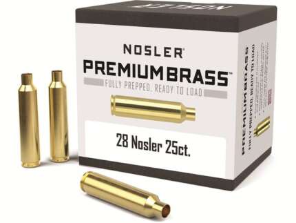Nosler Custom 28 Nosler Brass Box of 25
